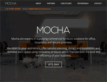 Tablet Screenshot of mocha-furniture.co.uk